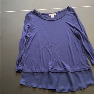 Liz Claiborne blue blouse
